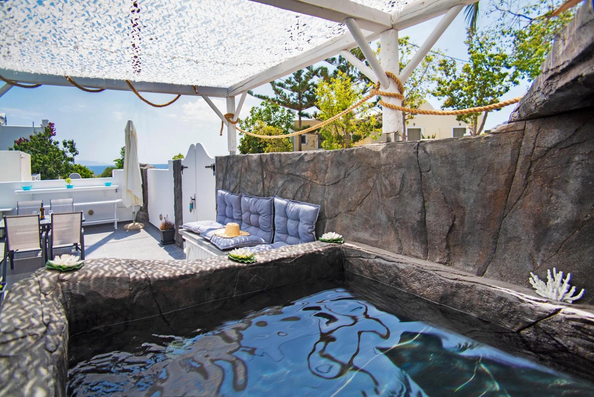 Blue Dream - Santorini Apartment Kamári Exterior foto